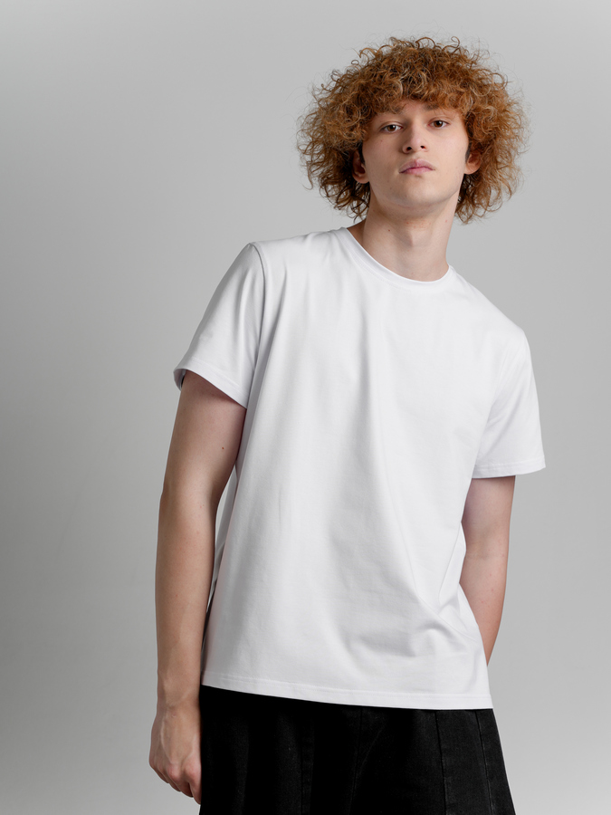 Футболка базовая M1 Wear, цвет белый